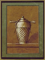 Entwurf für eine dekorative Vase, 1764